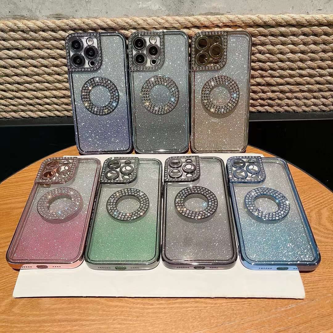 Diamond Cream MagSafe Case